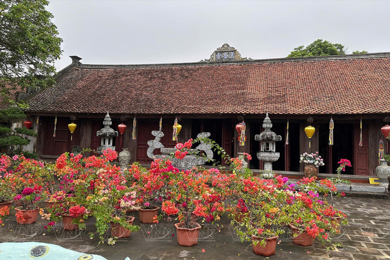 Hanói: salsa de soja, pueblo de los vermicelli y pagoda Thang NghiemTour privado: pueblo de la salsa de soja, pagoda, pueblo del incienso y sombreros