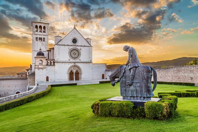 Au départ de Florence : Excursion privée d'une journée à Assise et Cortona