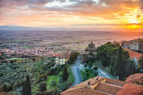 De Florence: excursion privée d'une journée à Assise et Cortona