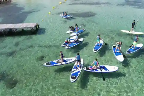Fornells Bay: 2-Hour Stand-Up Paddle Excursion