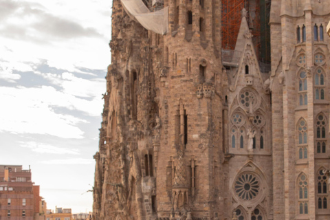 Prywatna degustacja wina z widokiem na Sagrada Familia i posiłkiem tapas