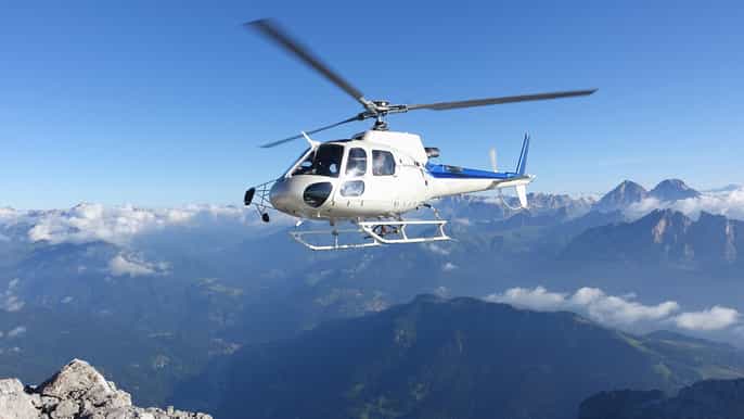 berna vuelo privado en helicóptero por el matterhorn de 75 minutos