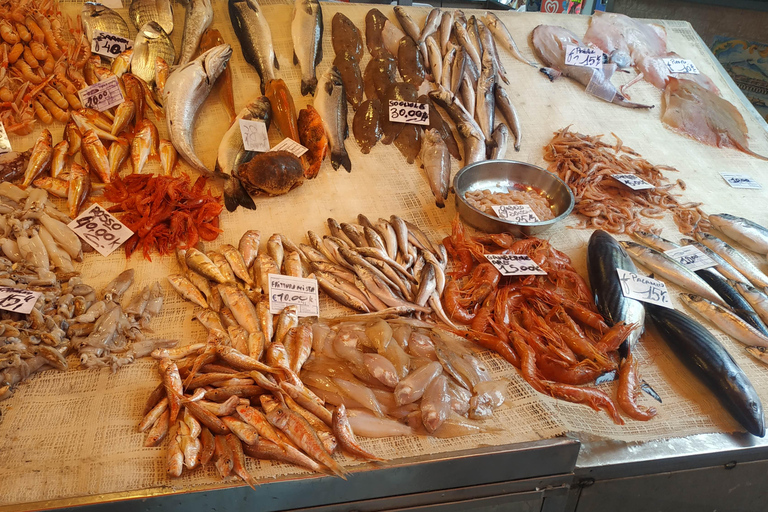 Visite culinaire de Catane : Marché aux poissons et centre ville