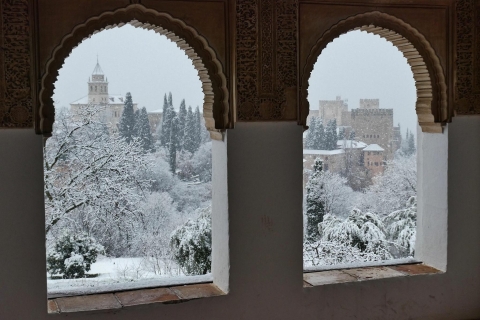 Granada: Visita guiada rápida a la Alhambra y los Palacios NazaríesTour en grupo en inglés