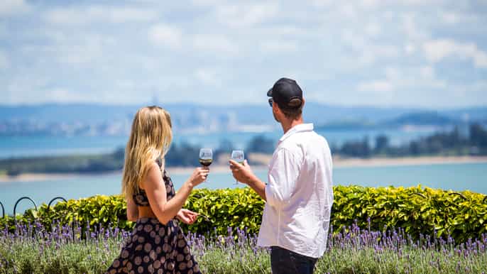 ilha waiheke excursão privada ao vinho com degustações