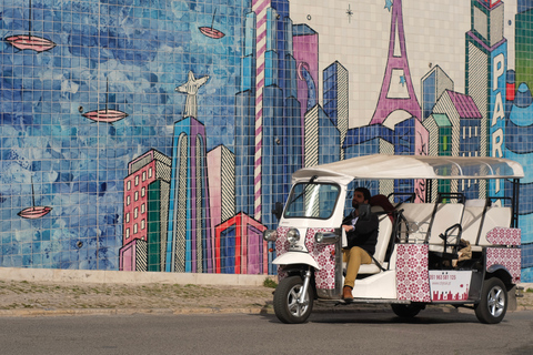 Passeio turístico de 3 horas em Tuk Tuk por LisboaLisboa: Excursão Turística de 3 Horas de Tuk-Tuk