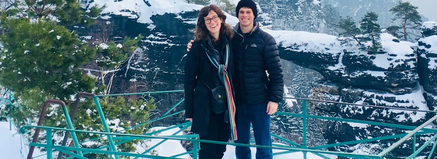 Depuis Dresde : circuit hivernal en Suisse saxonne et Bohême