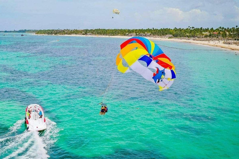 Expérience privée de parachute ascensionnel à Punta Cana