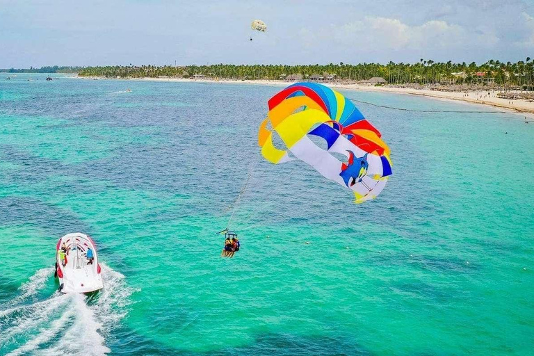 Expérience privée de parachute ascensionnel à Punta Cana