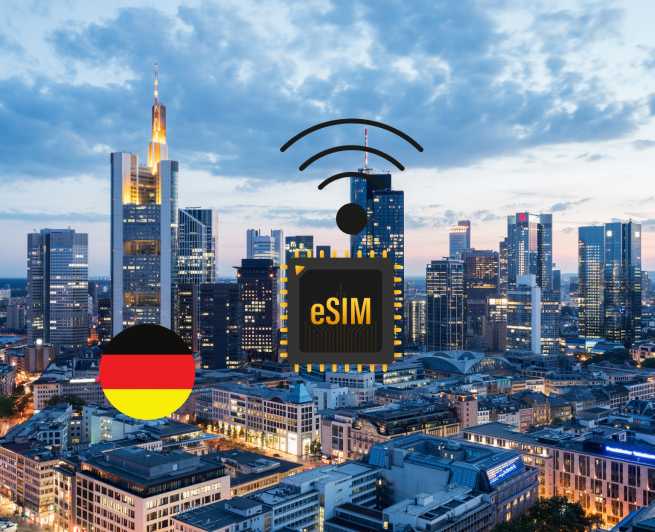 eSIM Франкфурт-на-Майне: тарифный план передачи данных в Интернет, Германия 5G/4G