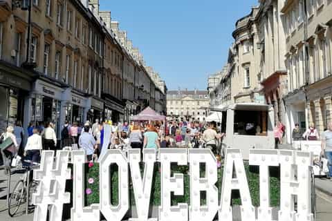Bath Private Walking Tour with City Viewpoint