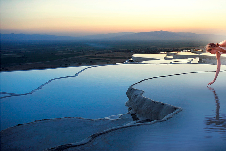 Antalya: wycieczka do Pamukkale i Hierapolis z lunchem