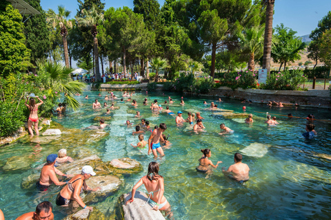 Från Antalaya: Heldagstur i Pamukkale &amp; Hierapolis med lunchFrån Antalaya: Pamukkale &amp; Hierapolis – heldagstur med lunch