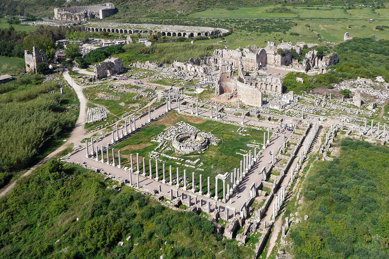 Depuis Antalya : visite de Pergé, Sidé et Aspendos