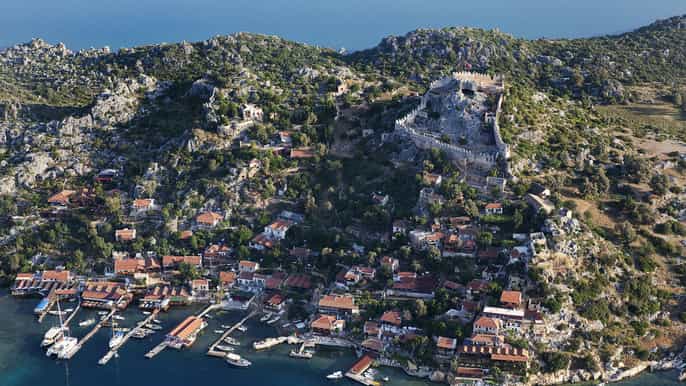 kekova sunken city myra st. nicholas church day tour