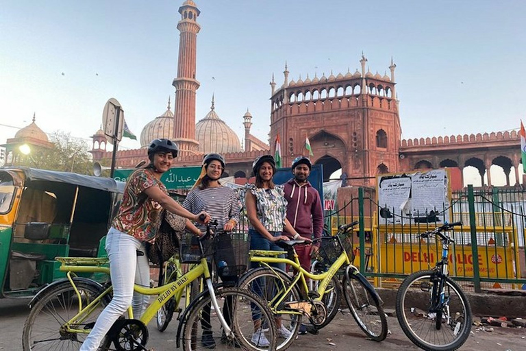 Old Delhi: visite à vélo en petit groupe de 3,5 heures avec petit-déjeuner