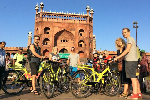 Old Delhi: visite à vélo en petit groupe de 3,5 heures avec petit-déjeuner