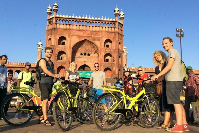 Gamla Delhi: 3,5 timmars cykeltur i liten grupp med frukost