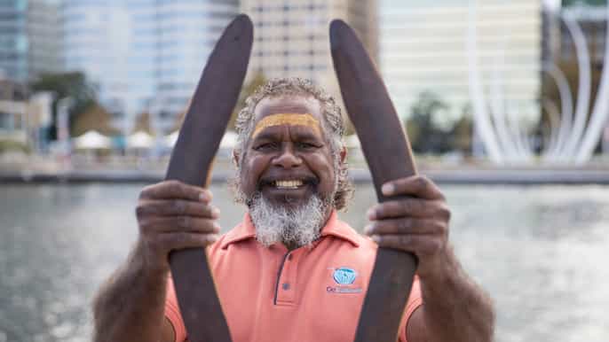 perth elizabeth quay aboriginal guided walking tour