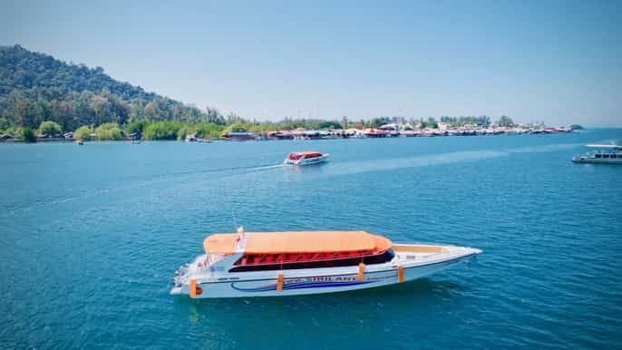 krabi speed boat transfer to/from koh lipe or to airport