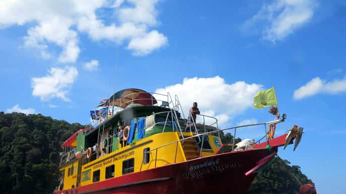 parc national de surin et similan excursion de plongée avec tuba de 4 jours