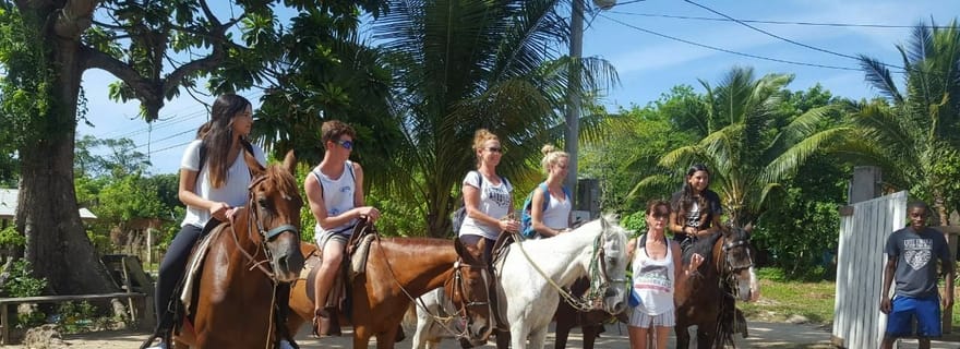 Roatán : Visite privée à cheval