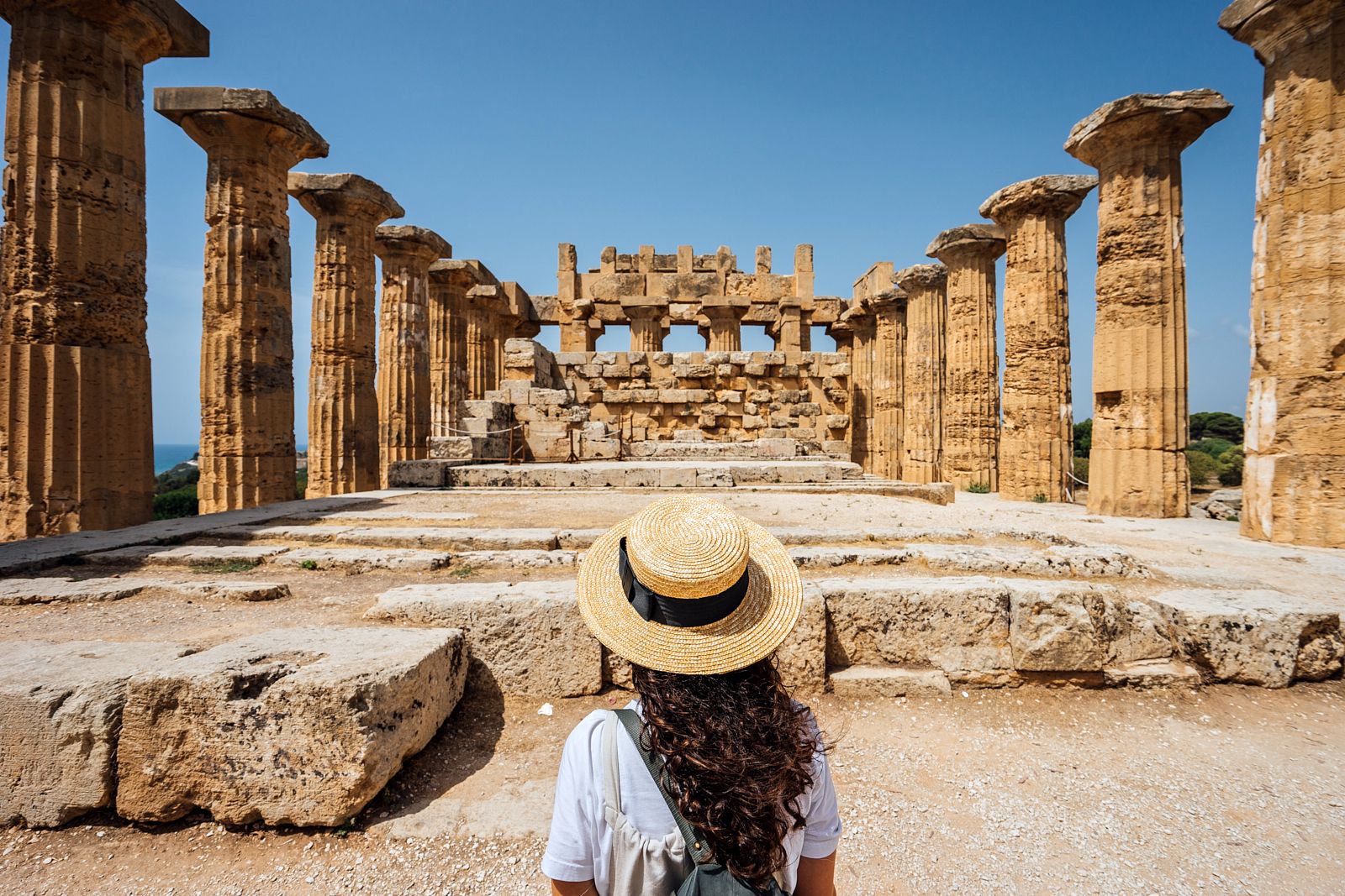 Selinunte: Eintrittskarte für den archäologischen Park & App Audioguide