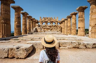 Selinunte : Billet d'entrée au parc archéologique & App Audioguide