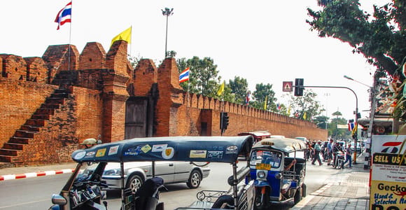Chiang Mai: Private Tuk Tuk Tour zu den Tempeln der Stadt mit Abholung
