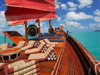 Koh Samui: Koh Phangan Island Full-Day Cruise with Sunset