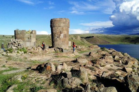From Puno: Sillustani Tombs and Tourist View Point Puma
