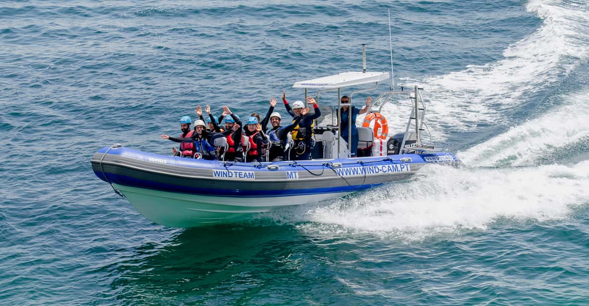 Arrábida: Speedboat Tour with Coasteering Experience