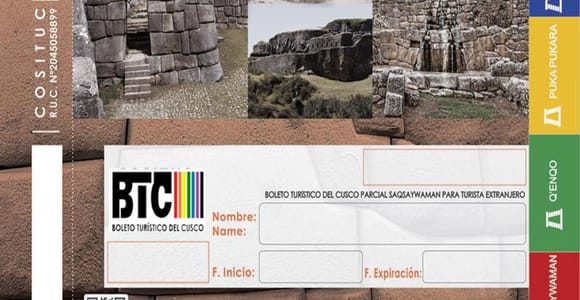 Cusco: 1, 2, or 10-Day Tourist Ticket with Hotel Delivery