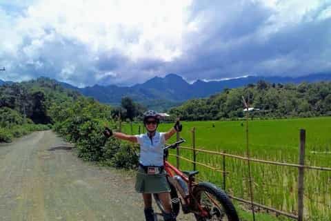 nam khan river emountain bike fullday tour
