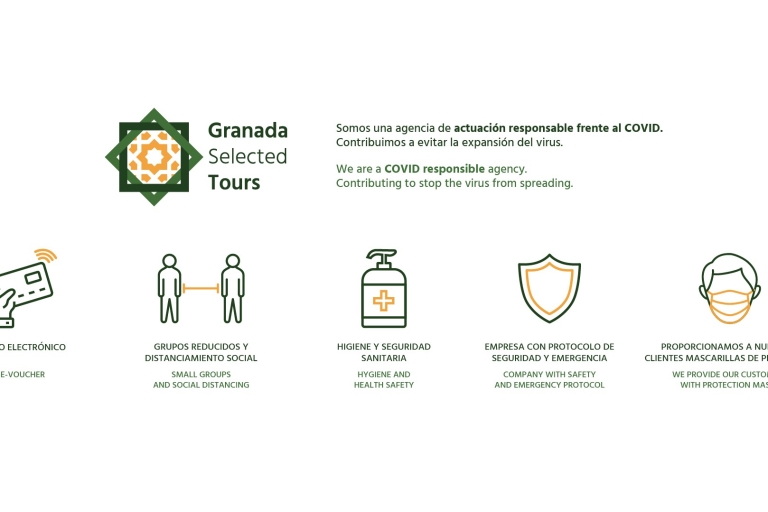 Granada: Visita guiada rápida a la Alhambra y los Palacios NazaríesTour en grupo en inglés