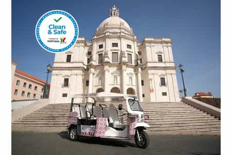 Lisboa: Excursão de Tuk Tuk de 1 hora