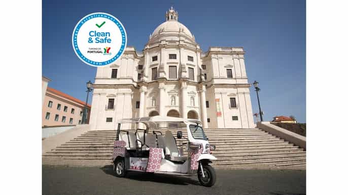 lisboa excursão de tuk tuk de 1 hora