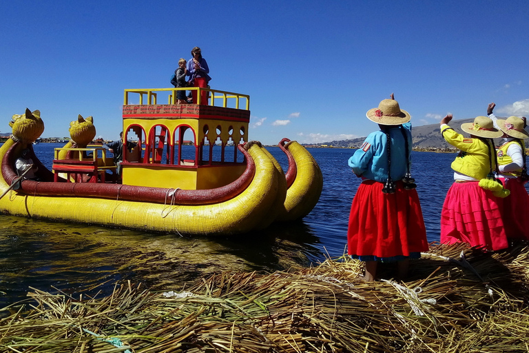 From Puno: Uros, Amantaní & Taquile Islands 2-Day Tour