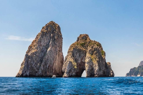 Vanuit Napels: dagtrip naar Capri met lunchCapri-dagtrip: ophalen van de haven