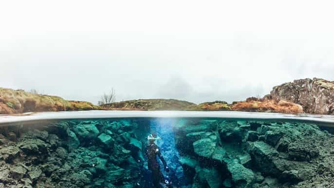 silfra leidarendi lava caving snorkeling tour with photos
