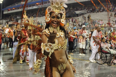 São Paulo: Carnaval Samba Parade Erlebnis