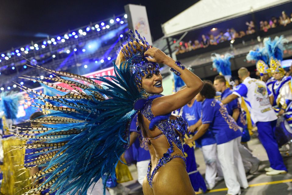 São Paulo Carnival Seating with Food, Drinks, & Transfer
