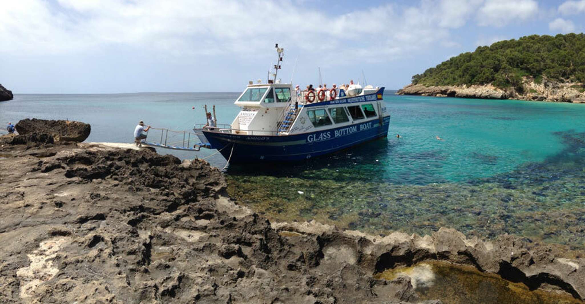 From Cala Galdana, 2-Hour Glass-Bottom Boat Trip - Housity