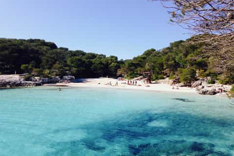 Cala Galdana: 2-Hour Glass-Bottom Boat Trip