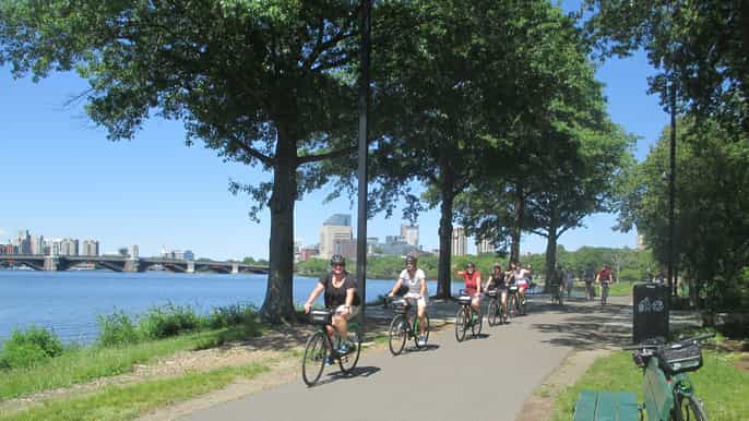 boston waterfront bike tour