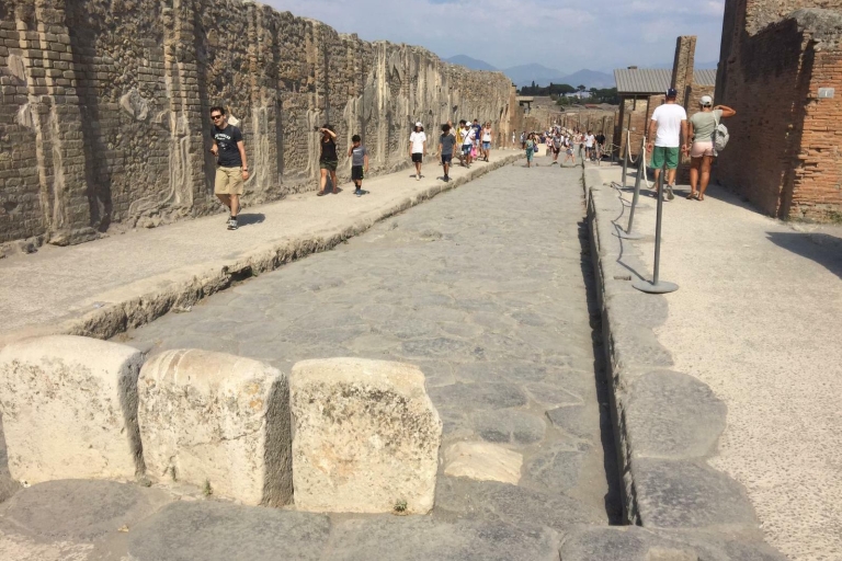From Rome: Pompeii All-Inclusive Tour with Live Guide Tour in Italian