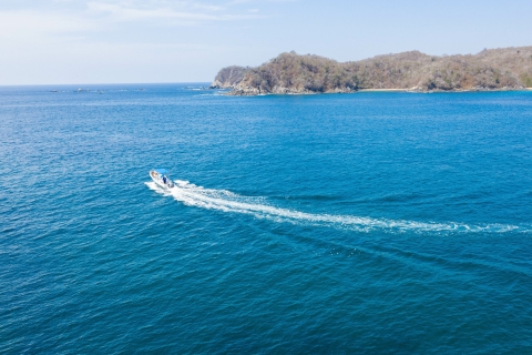 Von La Crucecita aus: Private Huatulco 5 Buchten Bootsfahrt