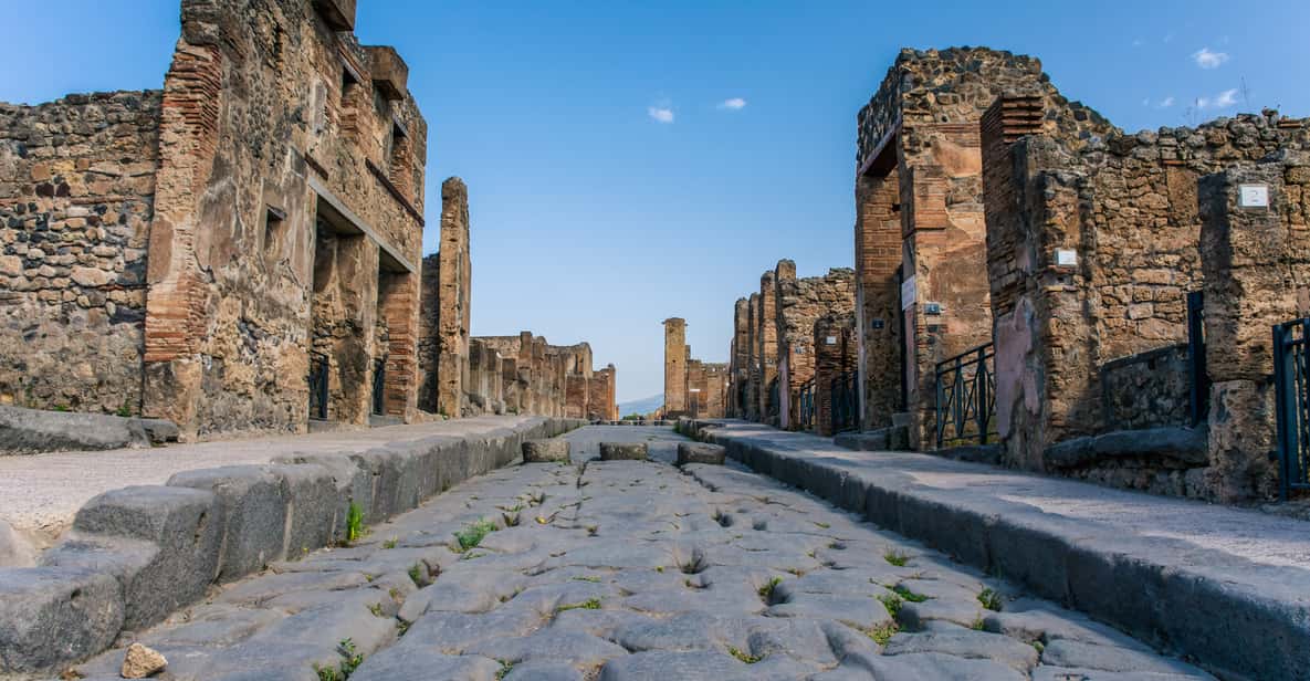 Depuis Naples ou Sorrente : visite de Pompéi et du Vésuve