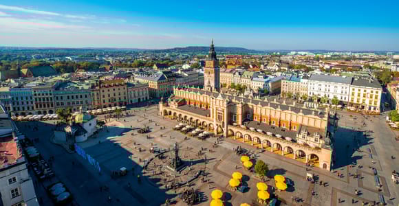 Krakau: Sightseeingtour mit dem elektrischen Golfwagen