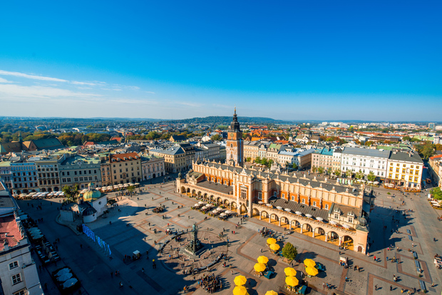 Kraków: Stadsvandring med sightseeing med elektrisk golfbil